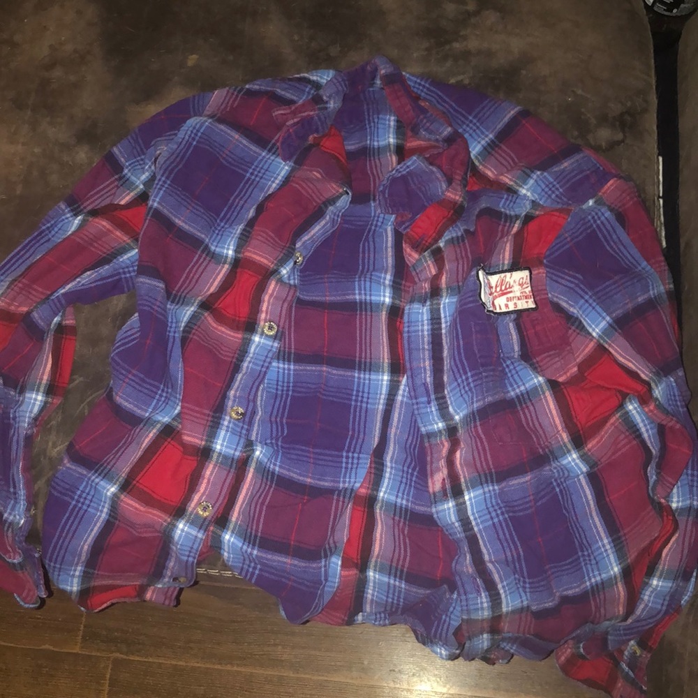 Plaid button up